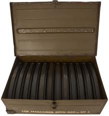 Ammunition box contains 12 magazines