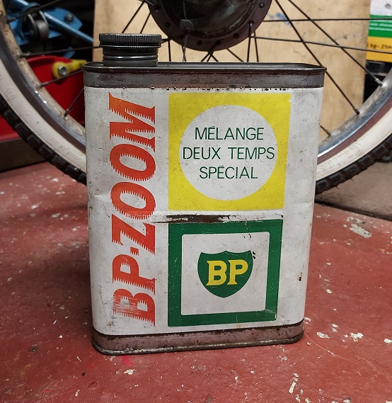 BP French oil can found September 2021