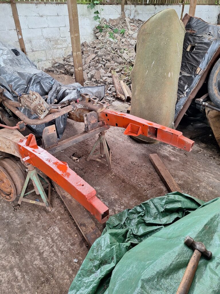 Painting Chassis legs