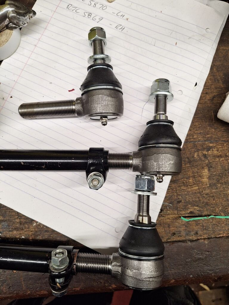 New track rod ends from Cradocks