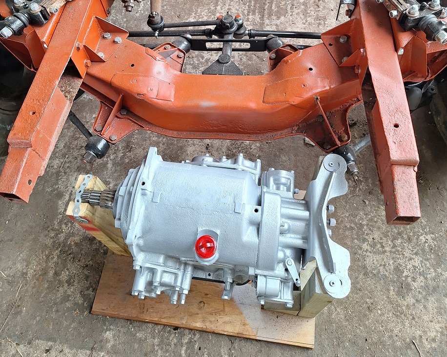 Gearbox returned to the car.