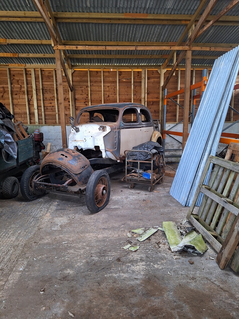 Bay 7 will be Sidd's new home this summer when stage 1 of the barn rebuild is finished