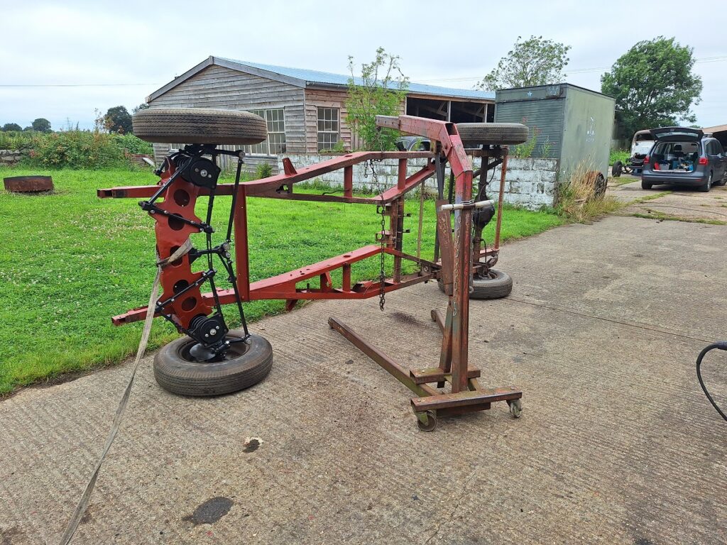 Chassis welding and cleaning