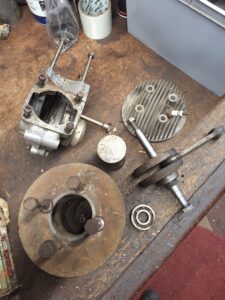 Engine all there but possibly need a re-bore and bearings