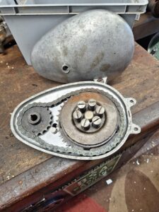 Primary and clutch appears complete