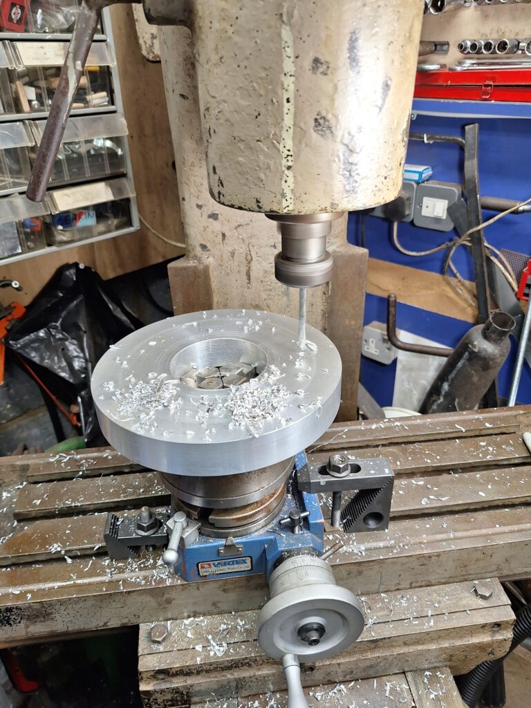 Stud pattern pilot drilling