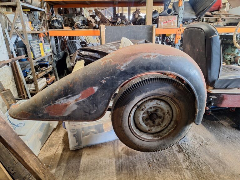 Rear wings Humber hearse