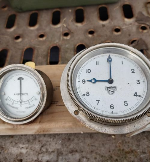 Ammeter and 7 day clock