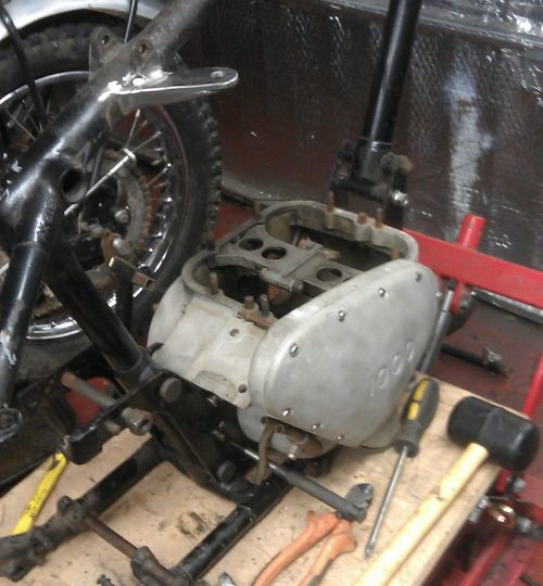 Crankcase test fitting