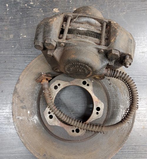 Girling 12" front brakes removed