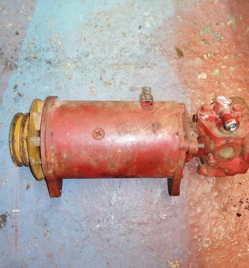 Dynamo with power steering pump