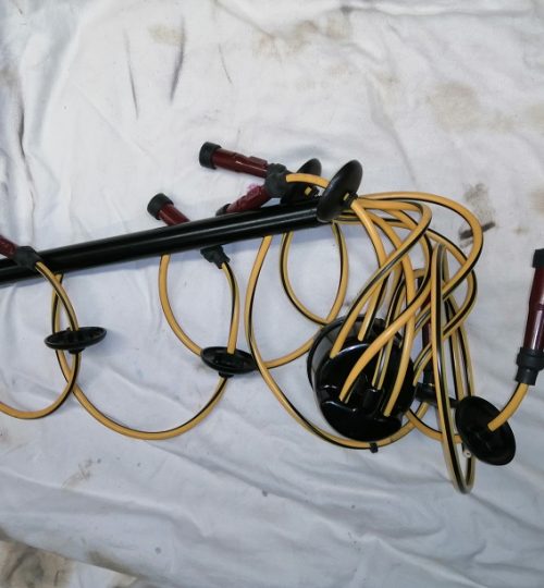 H.T. leads replaced and new suppressed plug caps fitted