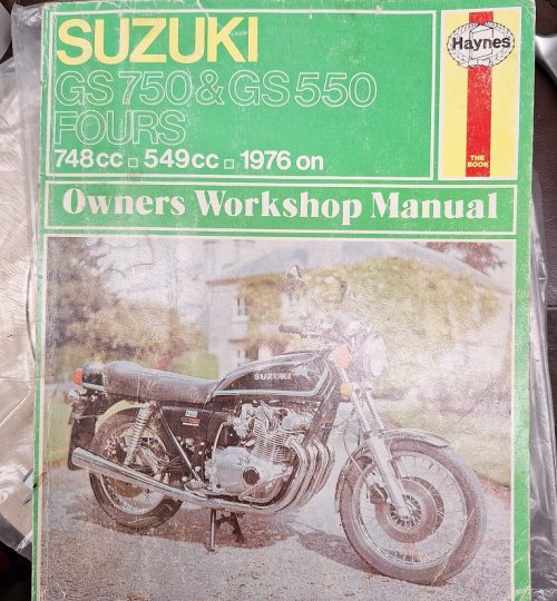 Haynes manual picked up at Kempton Autojumble December 2023