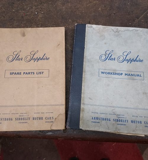 Manuals parts and workshop