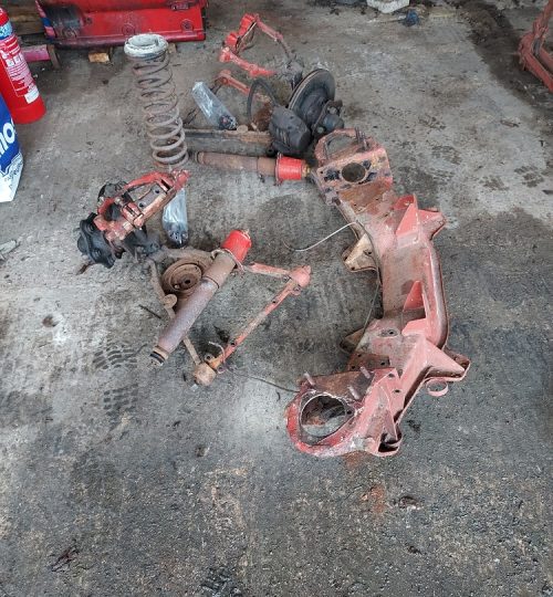 Parts for cleaning and painting