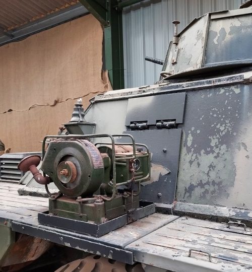 A Generator on a Saracen at Armourgeddon Museum