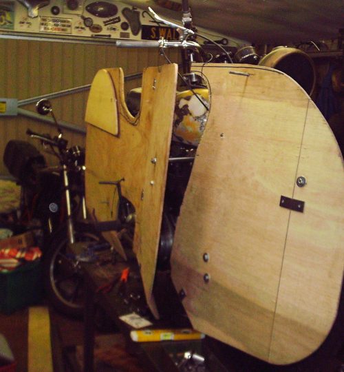 Wooden templates for armour 1